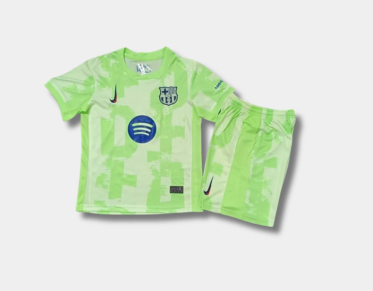 FC Barcelona "Vibrant Glitch" Special Kit Kids