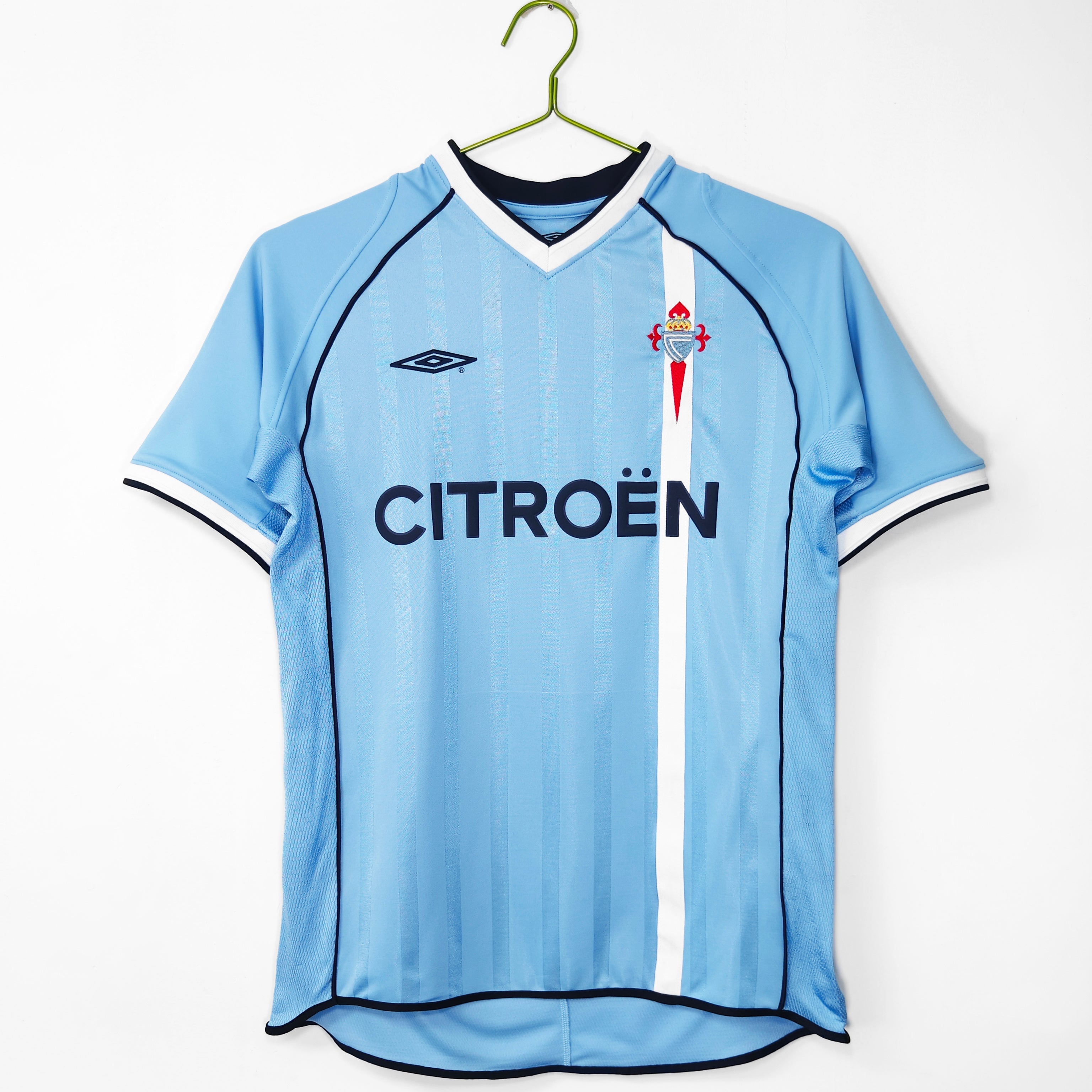Celta de Vigo Blue 2002-2003 Away Kit